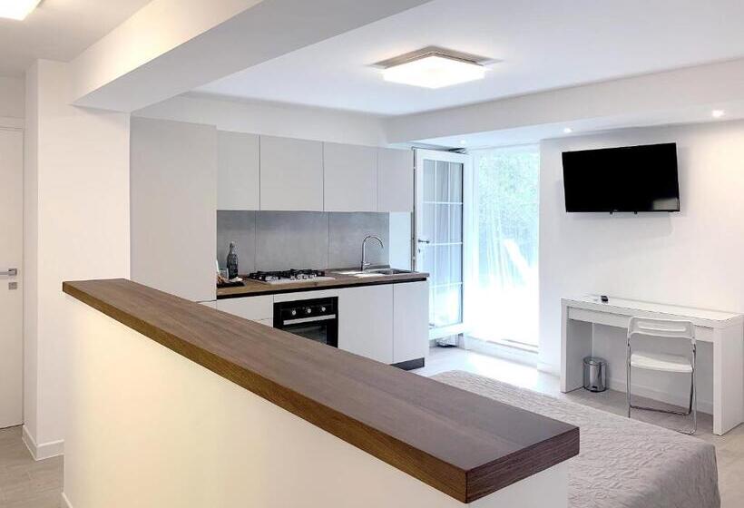 חדר סטנדרט עם מטבח, B&b Villa Paradiso