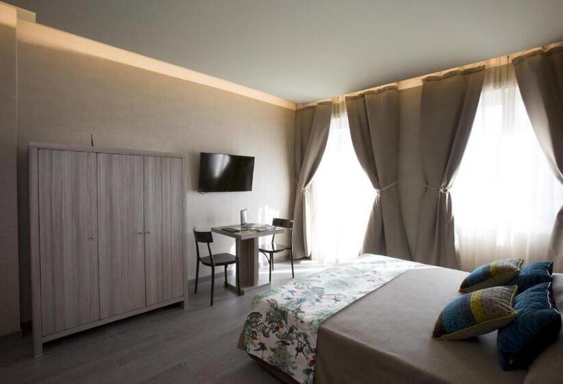 اتاق استاندارد چهارنفره با بالکن, Thebed