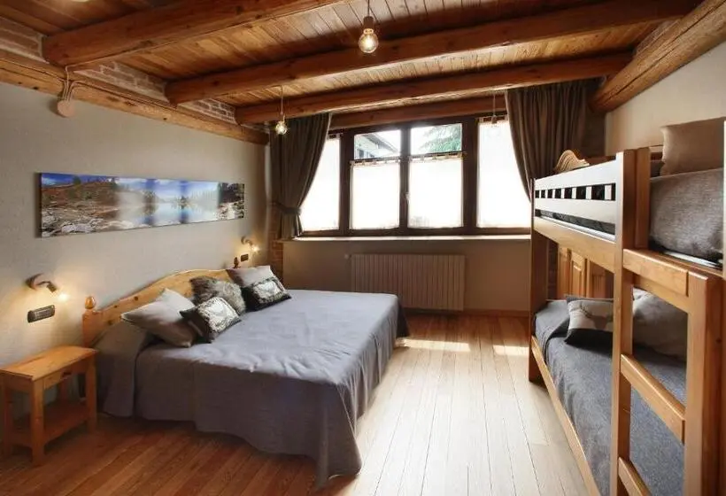 スタンダード4人部屋, Locanda Occitana Cà Bianca
