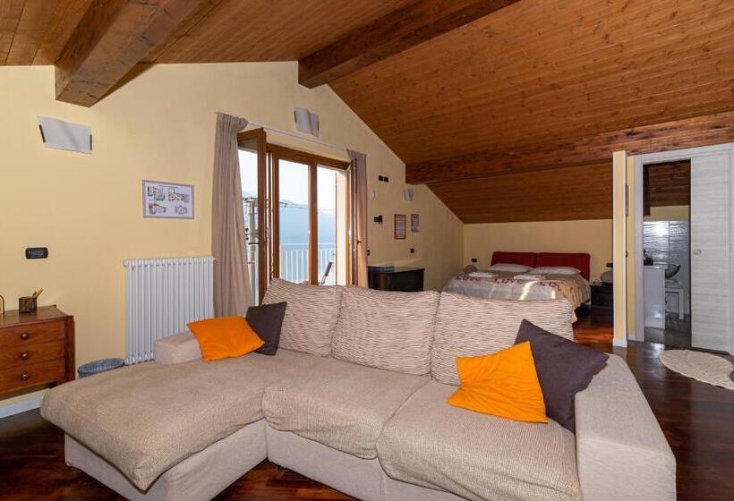 주니어 스위트 호수 전망, B&b Foresteria Casa Della Musica Lake Como