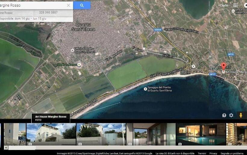 דירת חדר, Art House Quartu   Margine Rosso