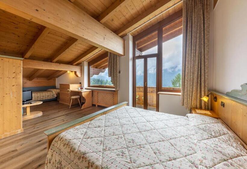 4인용 스탠다드 룸, Chalet Piereni
