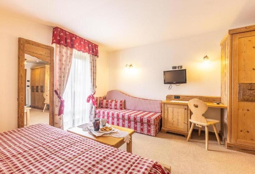 חדר סטנדרט לשלושה, Chalet Piereni