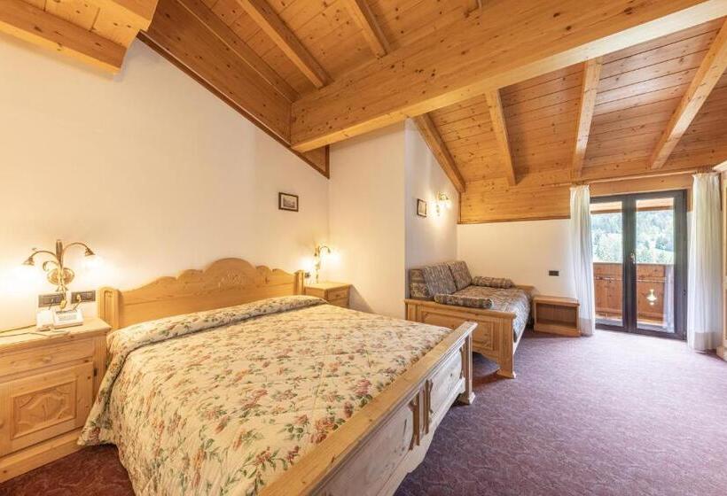 חדר סטנדרט לשלושה, Chalet Piereni