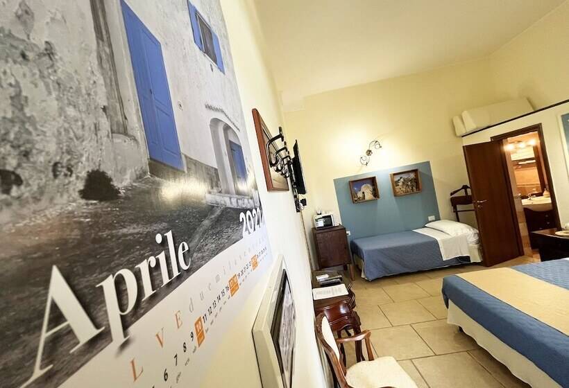 חדר סטנדרט לשלושה, Villa B&b Antiche Macine Del Salento