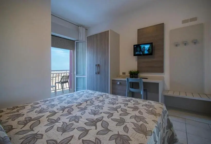 Standardzimmer mit Meerblick & Balkon, Lux