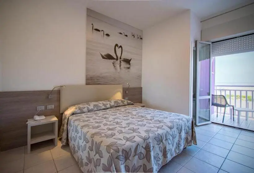 Standardzimmer mit Meerblick & Balkon, Lux