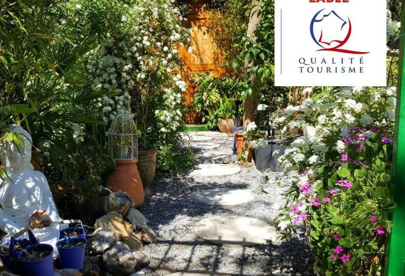 חדר סטנדרט נוף לגינה, Le Portel Des Arnaud Chambres D'hôtes