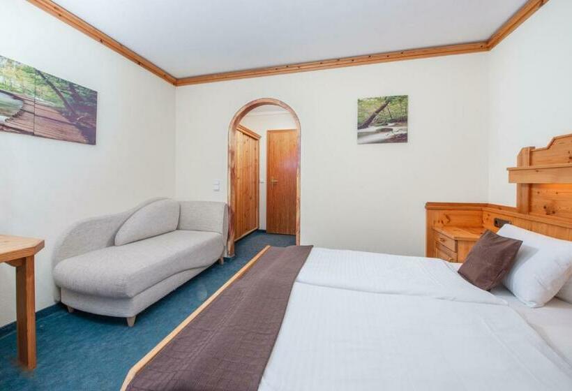 חדר סטנדרט עם מרפסת, Familienhotel Unterreith