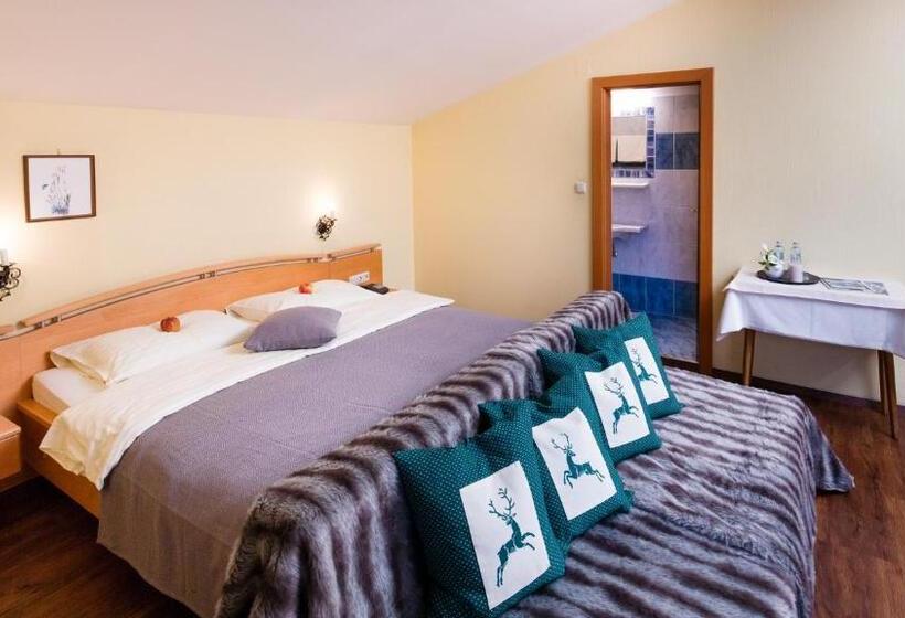 חדר לארבעה סטנדרטי עם מרפסת, Familiengut Ertlhof