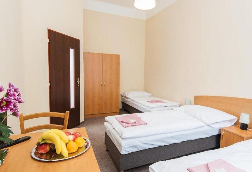 غرفة قياسية ثلاثية حمام مشترك, Hůrka