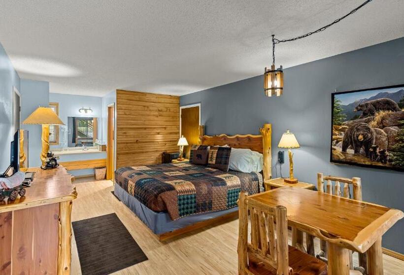 غرفة ديلوكس سرير كينج, The Lookout Lodge