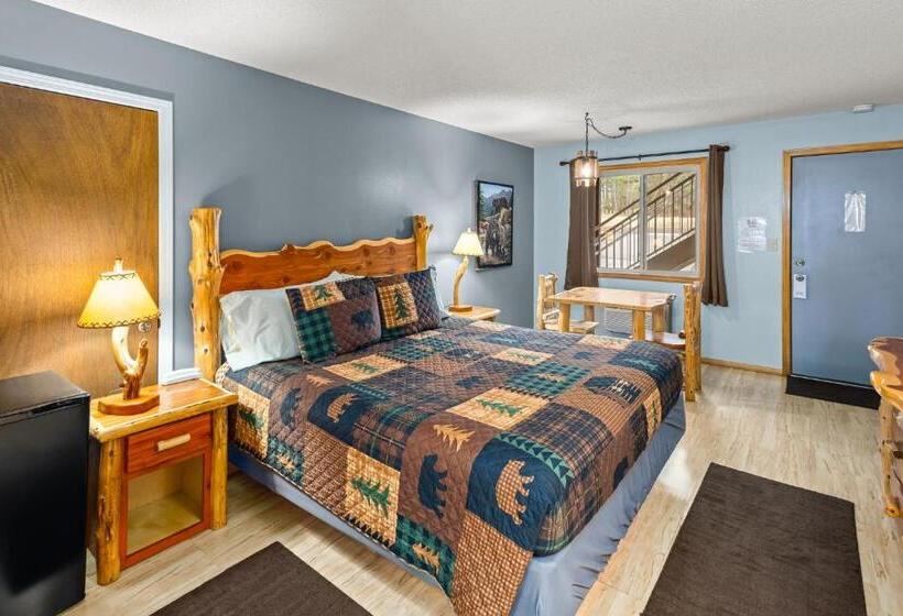 غرفة ديلوكس سرير كينج, The Lookout Lodge