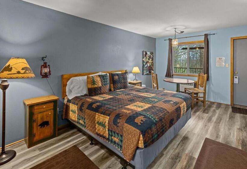 غرفة ديلوكس سرير كينج, The Lookout Lodge