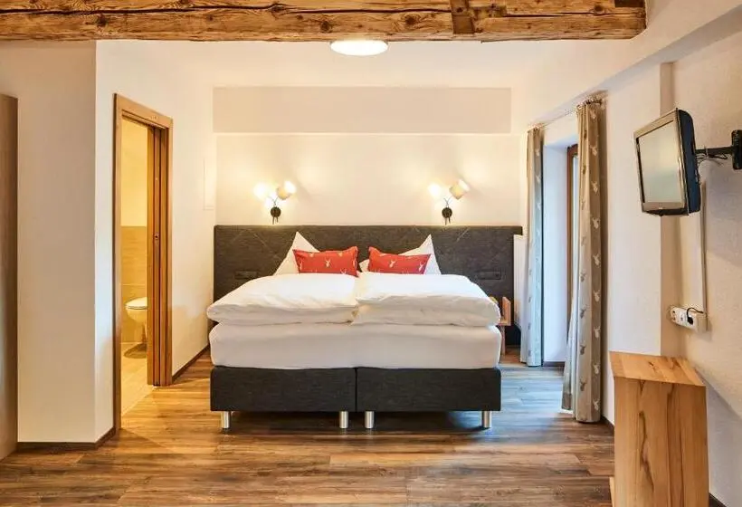 Huoneisto 1 Makuuhuone Parveke, Tirolerhof Appartementhaus