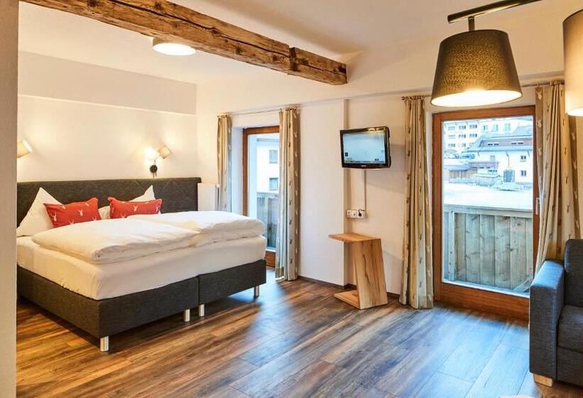 Апартаменты 1 Спальня с Балконом, Tirolerhof   Appartementhaus
