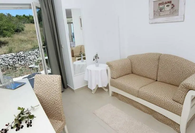 Standard-huone Merinäkymä Parveke, Villa Stefanija Small Boutique Hotel&restaurant