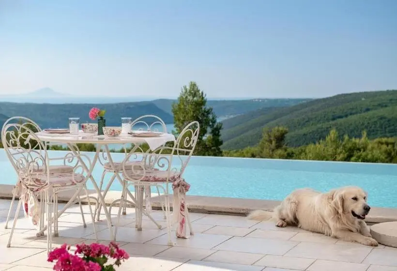 Standard-huone Merinäkymä Parveke, Villa Stefanija Small Boutique Hotel&restaurant