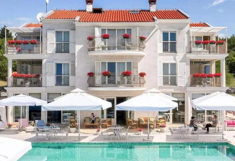 Superior-huone Merinäkymä Parveke, Villa Stefanija Small Boutique Hotel&restaurant