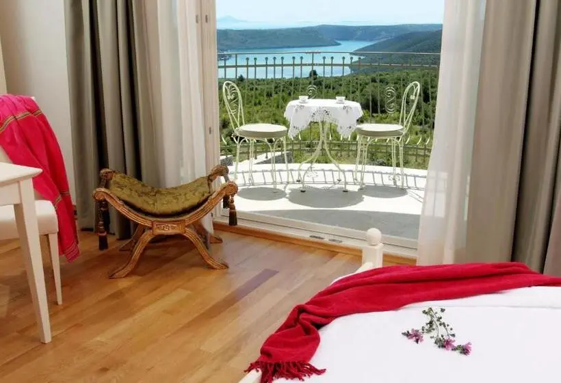 Superior-huone Merinäkymä Parveke, Villa Stefanija Small Boutique Hotel&restaurant