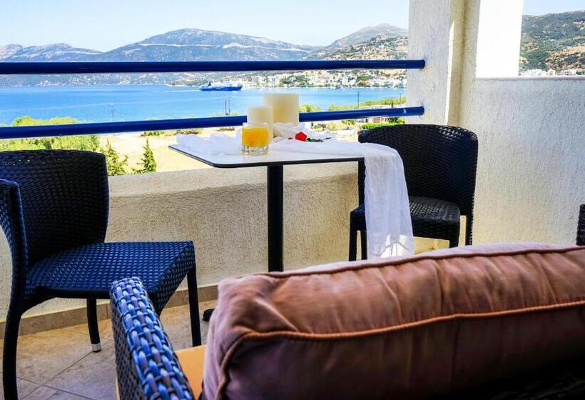 带海景的标准房, Alykes Hotel Apartments