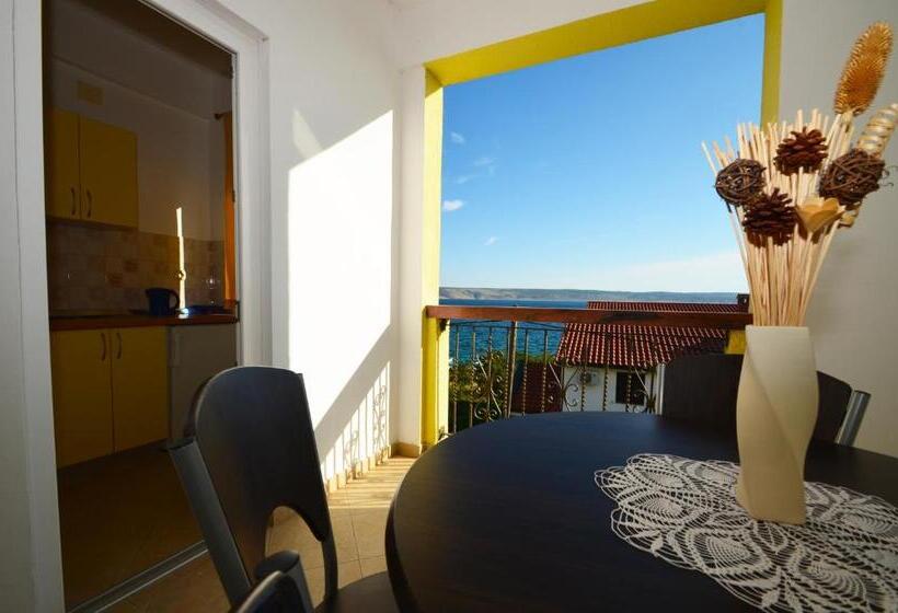 Апартаменты 1 Спальня Вид на Море, Apartments Europa