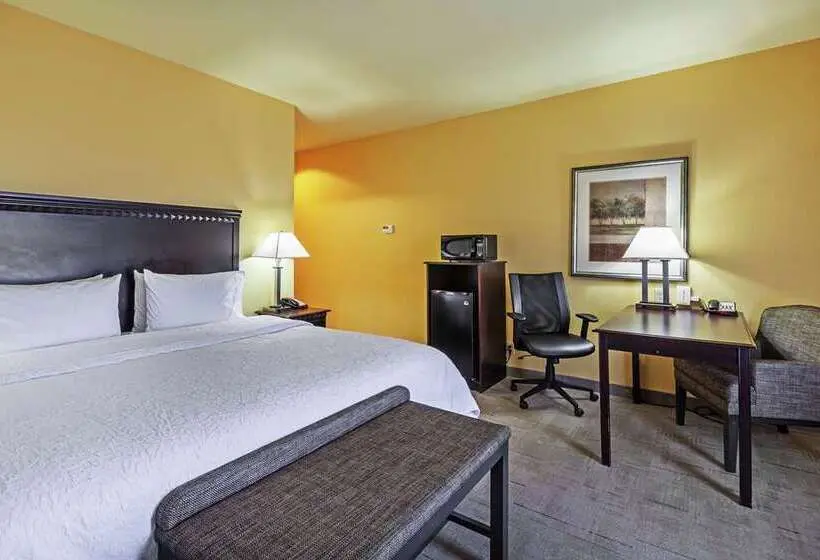 キングサイズベッドのスタンダードルーム, Hampton Inn Long Beach Airport