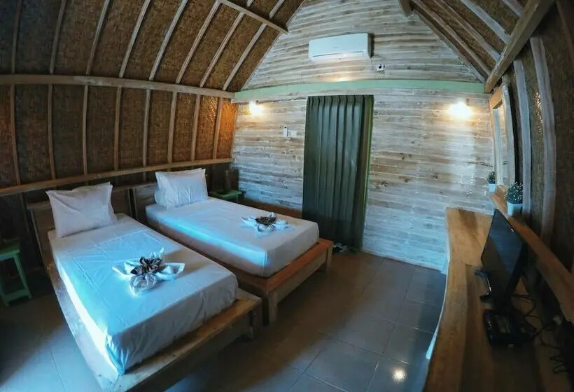 Deluxe-huone Puutarhanäkymä, Villa Coco Republic