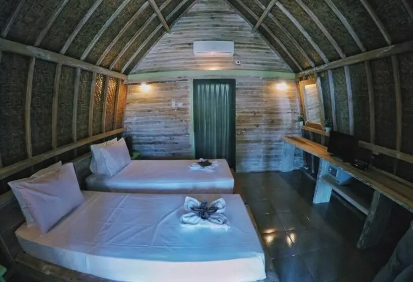 Deluxe-huone Puutarhanäkymä, Villa Coco Republic