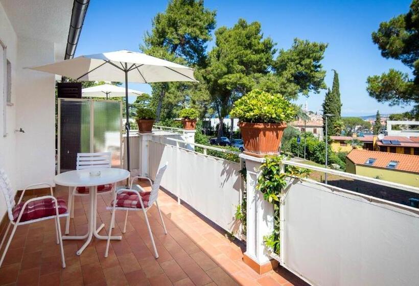 디럭스 테라스 룸 바다 전망, Villa Matohanca