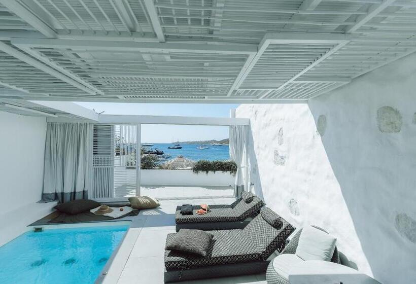 Люкс с Бассейном, Mykonos Blanc   Preferred Hotels & Resorts