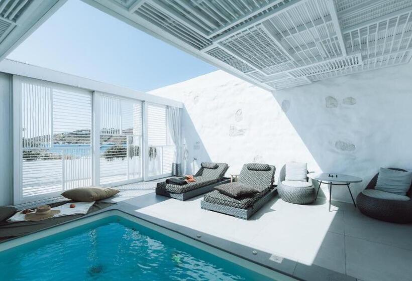 Люкс с Бассейном, Mykonos Blanc   Preferred Hotels & Resorts
