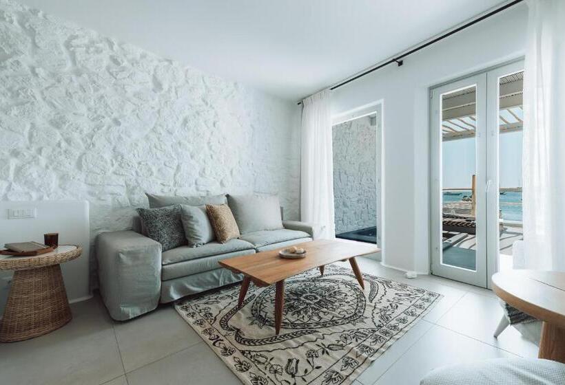 Люкс с гидромассажем, Mykonos Blanc   Preferred Hotels & Resorts