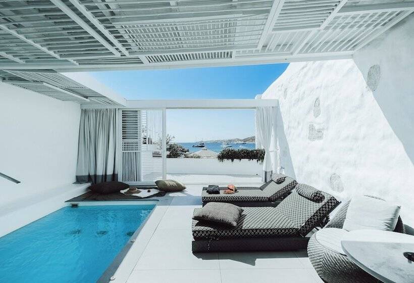 Люкс с Бассейном, Mykonos Blanc   Preferred Hotels & Resorts