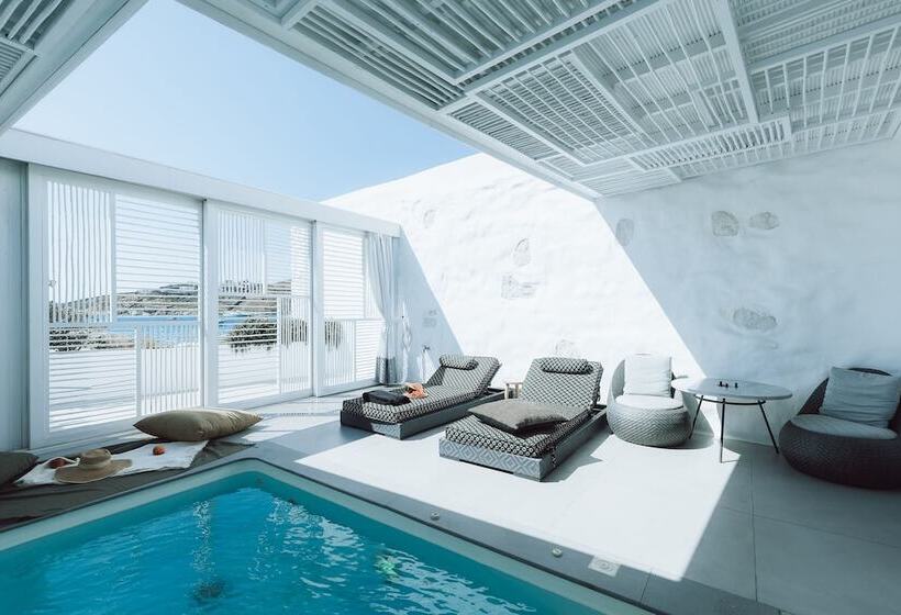 Люкс с Бассейном, Mykonos Blanc   Preferred Hotels & Resorts