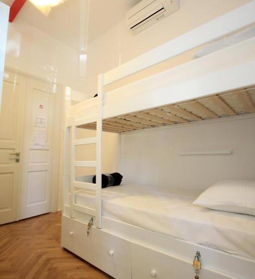 Bed in Shared Room with Shared Bathroom, The Hostel