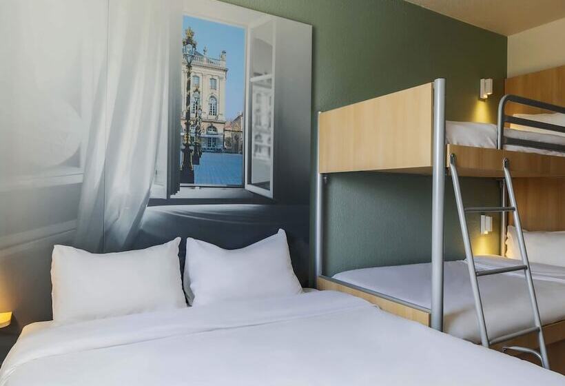 4인용 스탠다드 룸, B&b Hotel Nancy Laxou Zenith
