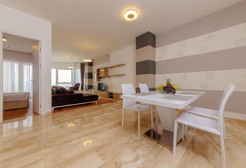 آپارتمان سوپریور 1 خوابه با چشمانداز دریا, Tre Canne