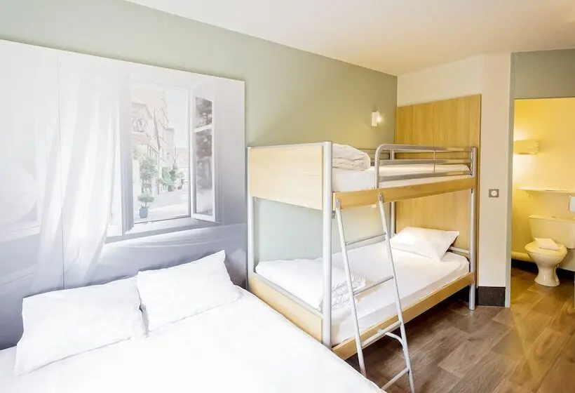 スタンダード４人部屋, B&b Hotel Nantes Rezé St Sébastien