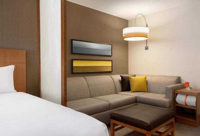 מיטת קינג בסוויטה, Hyatt Place Niagara Falls