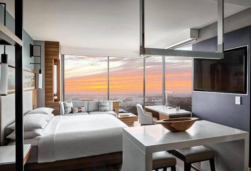 キングサイズベッドのスイートルーム, Marriott Irvine Spectrum