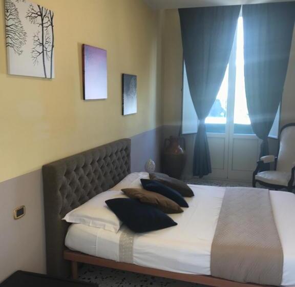 اتاق سه نفره دلوکس با چشم‌انداز دریا, B&b Le Colonne