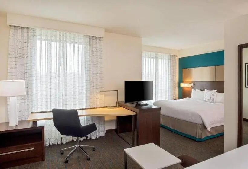 キングサイドベッドのスタンダードワンルーム, Residence Inn By Marriott Boston Braintree