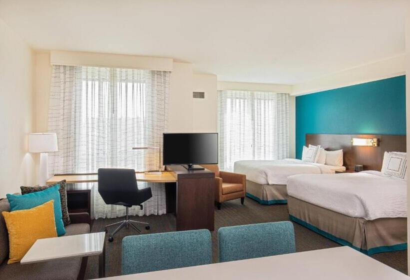 带大床的标准工作室, Residence Inn By Marriott Boston Braintree