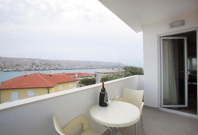 Superior Room with Terrace, Boutique Hotel Intermezzo   Pag Centre