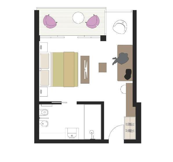 キングサイズベッドのスタンダードルーム, Las Vegas