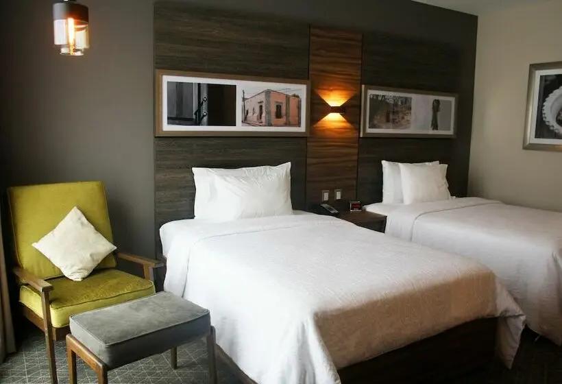 اتاق استاندارد با 2 تخت دوبل, Hilton Garden Inn Aguascalientes