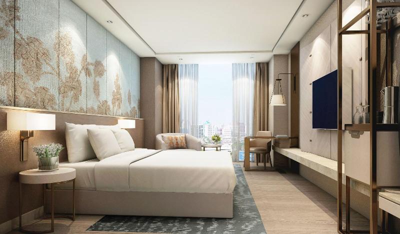 غرفة كلوب سرير كينج, Indore Marriott