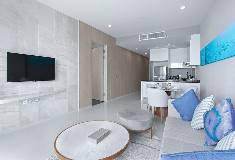 Апартаменты 1 Спальня, White Sand Beach Residences Pattaya