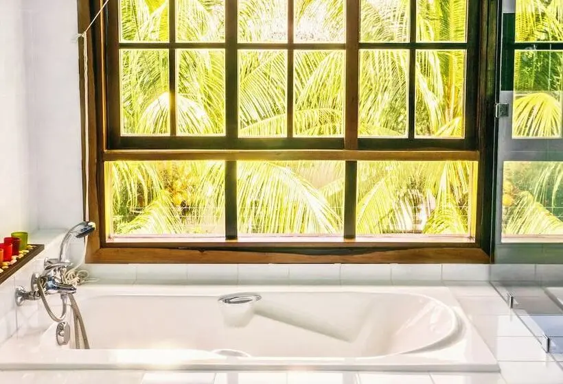 Deluxe-huone Puutarhanäkymä, Edgewater Dive & Spa Resort